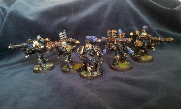 Black Legion Havocs Chaos Space Marines by Piotrkov