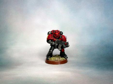 Blood Angels Knights of Blood Tactical Marine by vitor