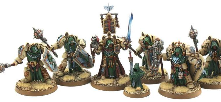 Dark Angels Deathwing Knights and Master Belial by Kronid