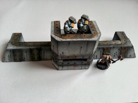 Bunker for Space marine or Imperial guard by Leon0679