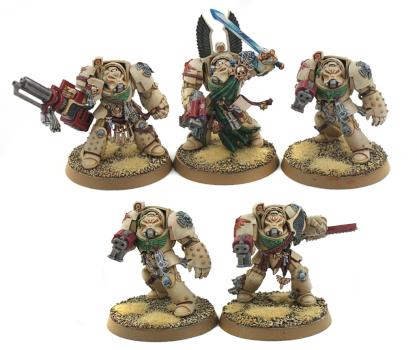 Deathwing Terminator Squad by Kronid