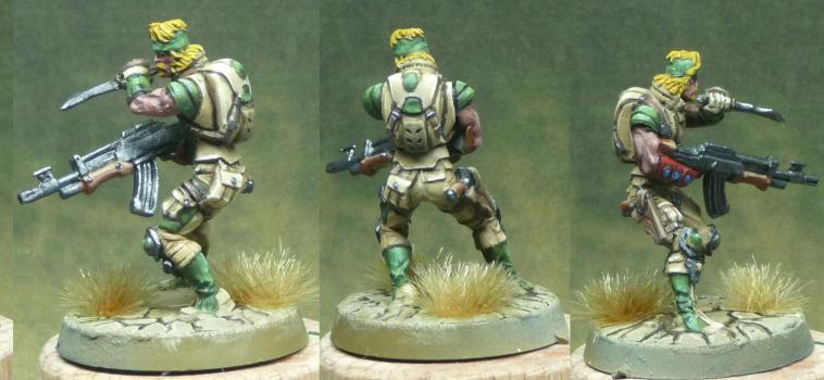 Infinity Haqquislam Starter Ghulam Male #1 (Solid Snake) by ApokalypseTest