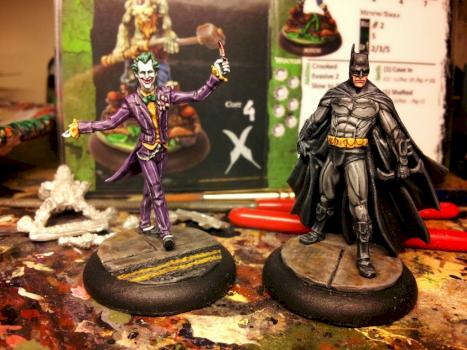 The Bat & Joker by Ben Halford