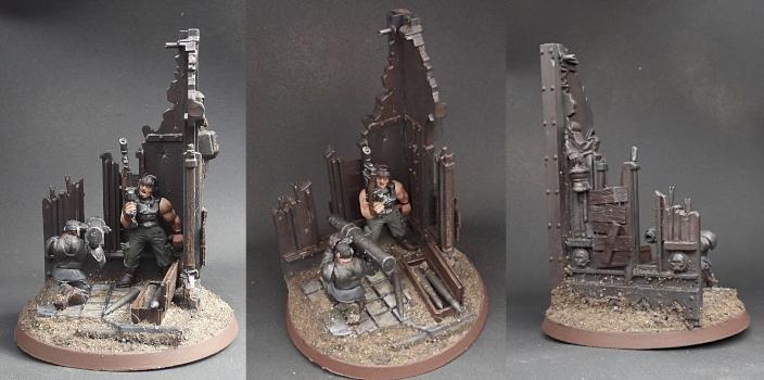 Savlar Chem Dogs Missile Launcher Team (Diorama) by Herr Oberst