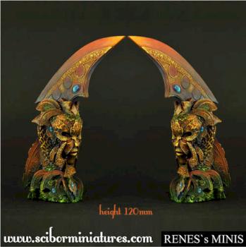 Elven Ruins Gate by rene