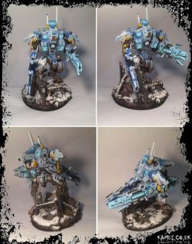 Tau XV107 R'Varna Battlesuit by cjchestnut