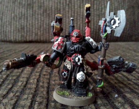 Black Templar Techmarine by NuclearManTc99m