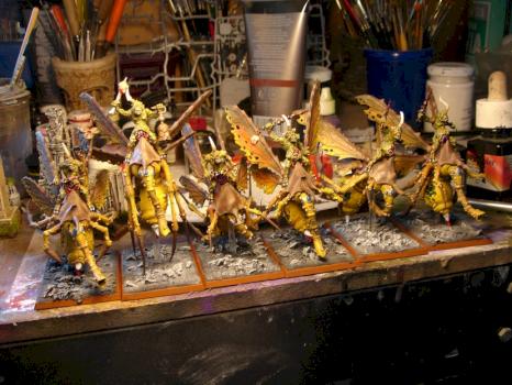 Plague Drones of Nurgle by Manstein