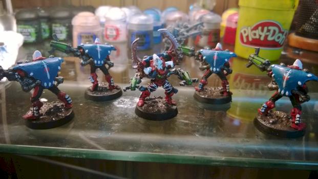 Eldar Warp spiders rear by lobbywatson