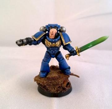 Ultramarines sergeant by QuantumStudios