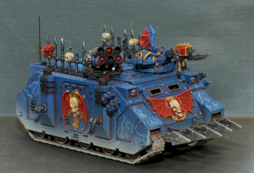 Nigth Lords rhino. Right side 1 by Old-Red-Goblin