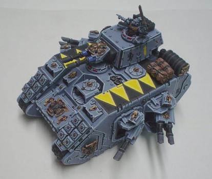 Space Wolves Land Raider Terminus Ultra. by Zuzu