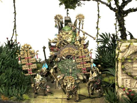 Temple Guard Diorama (2) by winterdyne