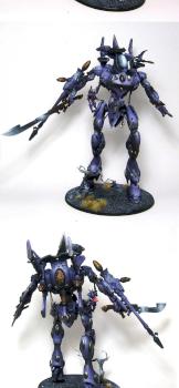 (dark)Eldar Wraithknight by Bear