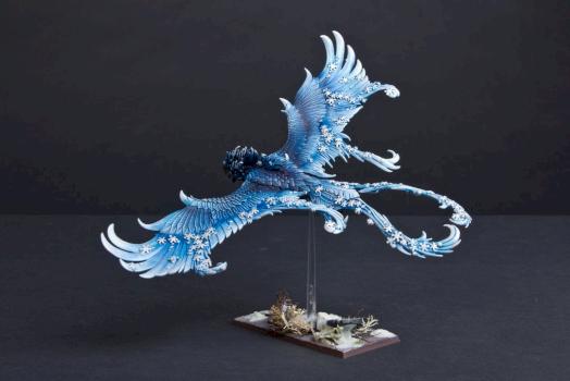 High Elf Flamespyre Phoenix/Frostheart Phoenix by nastin