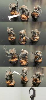 Custom Dark Eldar Grotesques - Plastic by TyphoidGarry