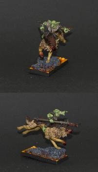 Hobgoblin Khan on Giant Wolf by pap3r