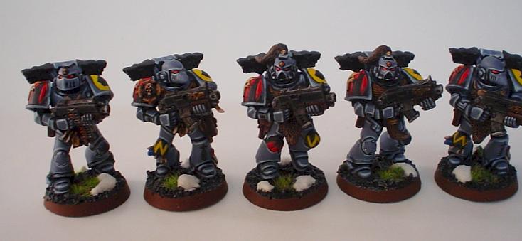 Space Wolves Grey Hunters 2. by Zuzu