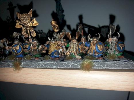 Dwarf Warriors by Kyrios