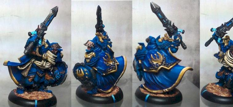 Stormclad Captain - Warmachine - Cygnar by HudsonH