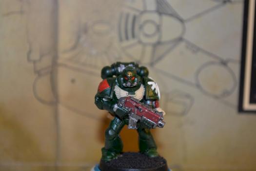 First Dark Angel Painting by slytxdevil