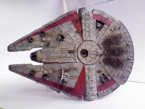 YT-1300 Freighter Millennium Falcon by Dahlvash