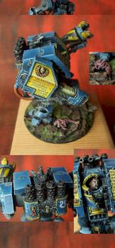 Space Marine Venerable Dreadnought custom converted by turbo