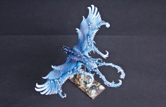 High Elf Flamespyre Phoenix/Frostheart Phoenix by nastin