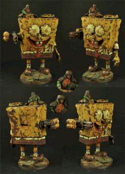 Sponge Bob War Mech - painted conversion by Scibor