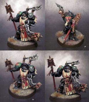 Dark angels Chaplain by Achosyte
