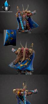 Chaos Space Marines Lord Kranon the Relentless by luk_art
