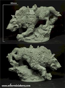 Giant Wolf by Scibor