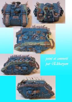 land raider thousand sons by Eltharyon