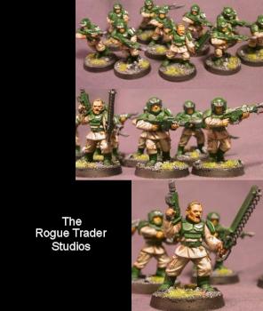 Cadian Squad by rogue trader studios