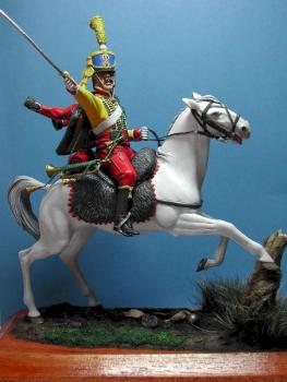 Trompette du 9ème régiment de hussard - 1809 by Antoine