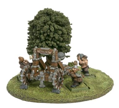 Dwarf Stone Thrower by Luke
