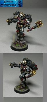 Lemartes, blood Angels Chapelain by Lore Nicolas