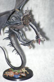 witch king on fell beast by Sylvio Buechner