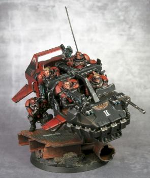 Iron Lords Landspeeder Storm by Amytornis