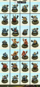 Dwarf Bloodbowl team by ptdesignstudio