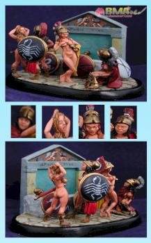 Amazon Hoplites by belminiart