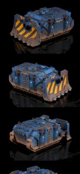 Space Marines Vindicator Ultramarines by www.buypainted.com