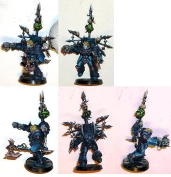 Chaos space marine champion by gab