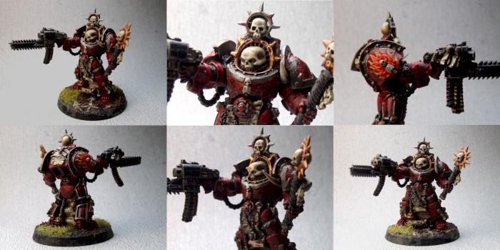 Word bearer Chaplain Terminator by altesia