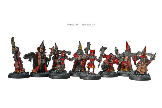 necromunda redemptionist gang by ashley hensey