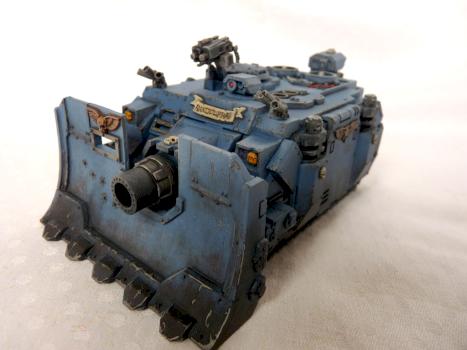 Space Wolves Vindicator by novaminis