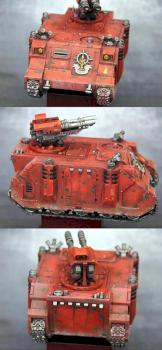 Blood Angel Razorback - Rhino by AkhRa