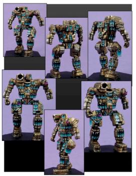 hunchback mech by ALizardInCrimson