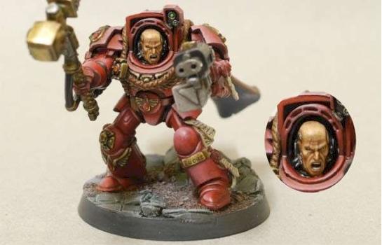 Blood Angels Master of Chapter in Terminator Armor by Mak5