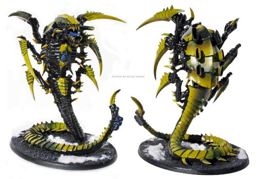 tyranid trygon by ashley hensey